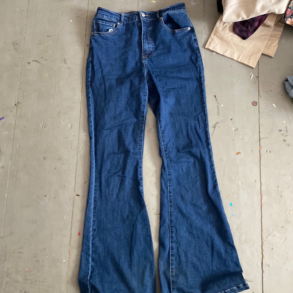 size 29 forever 21 extreme flare pant